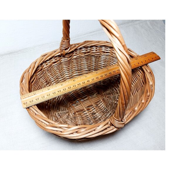 Natural woven baskets, Bundle, Cute baskets for organizing small items - Picture 12 of 13